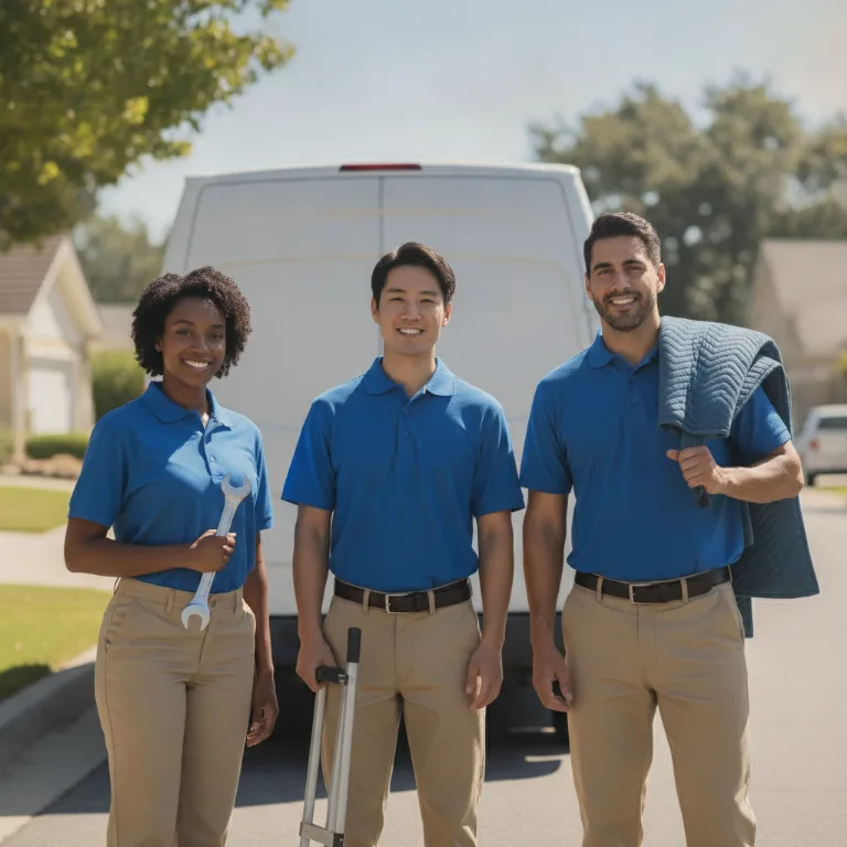 Moving Company team in Royal Leamington Spa